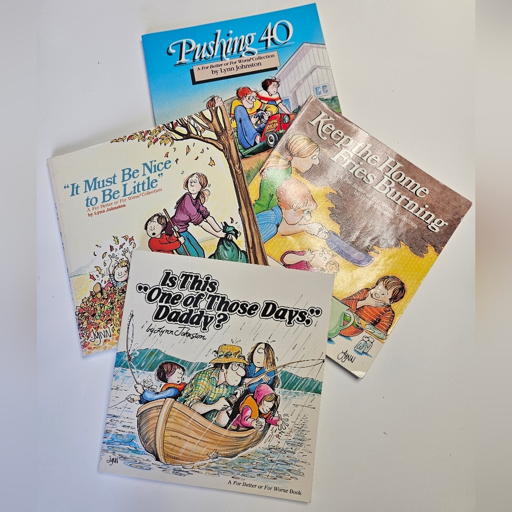 For Better Or For Worse 4-book Softcover Collection By Lynn Johnston